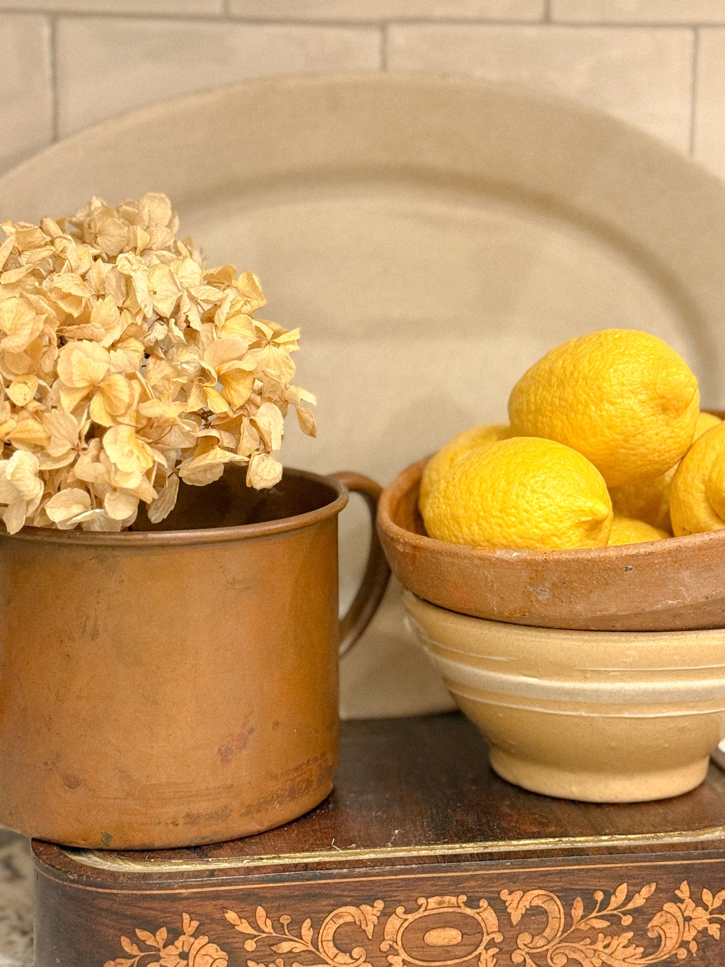 Antique English Ironstone Platter