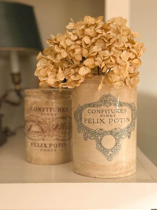 Antique French Félix Potin Confiture Jar