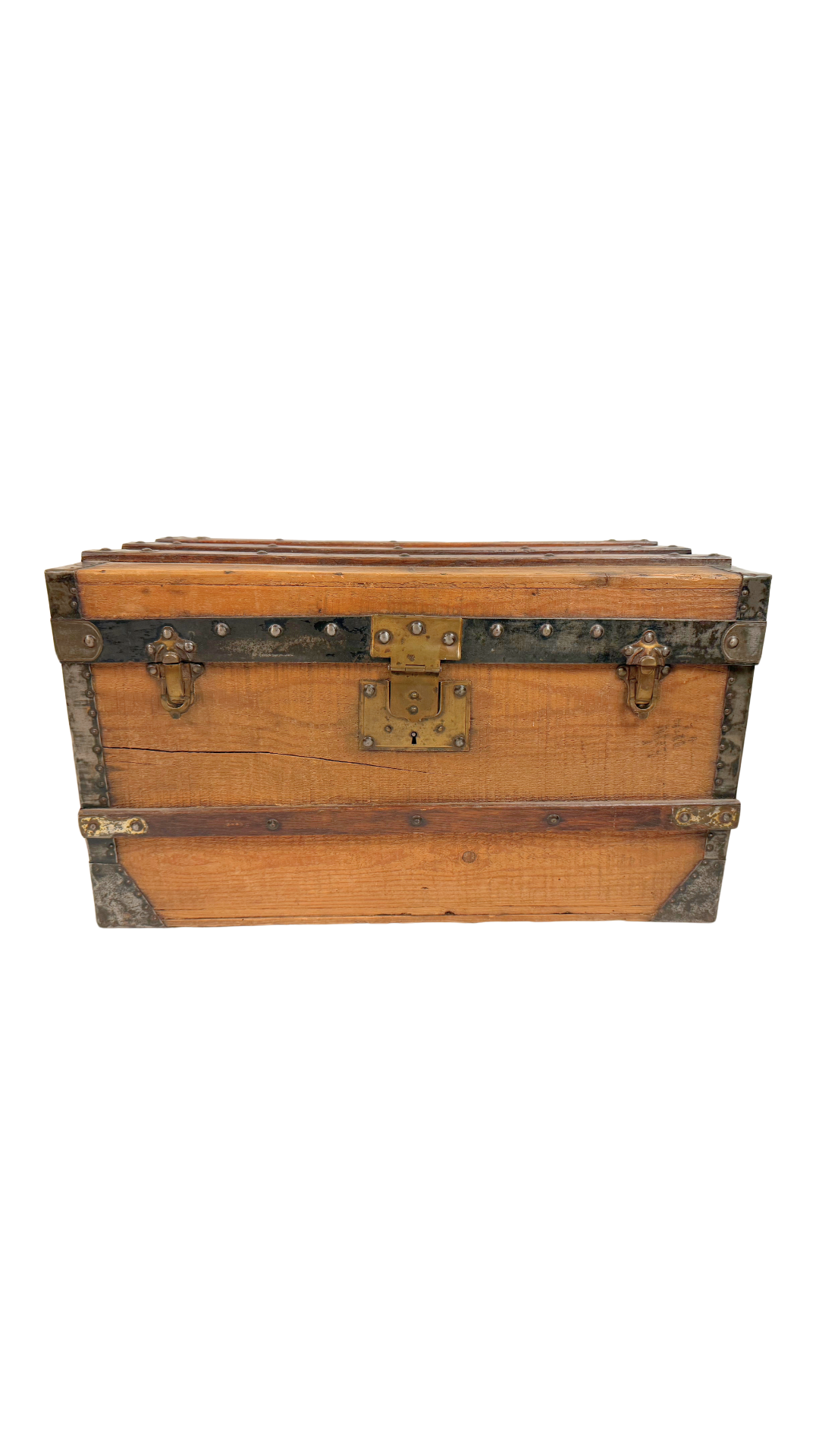 Wooden Steamer Trunk