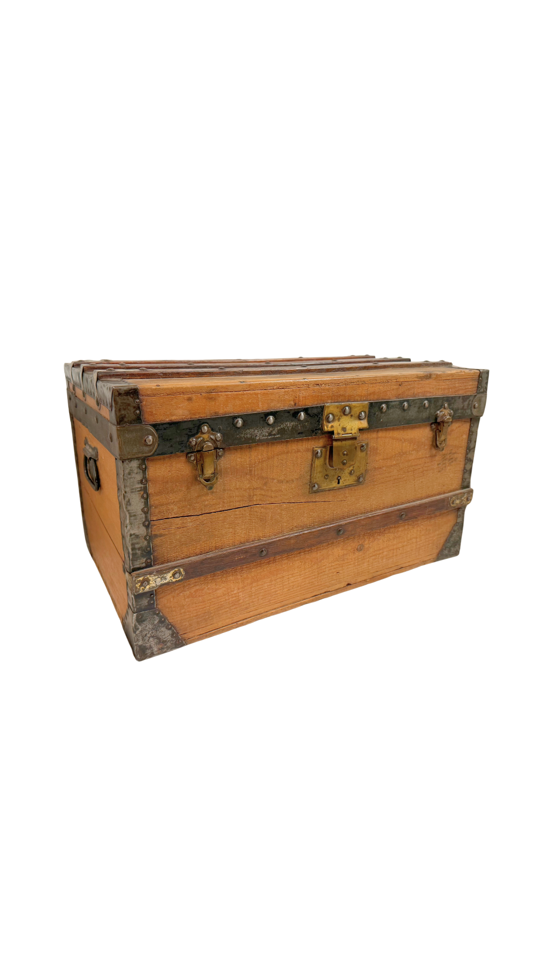 Wooden Steamer Trunk