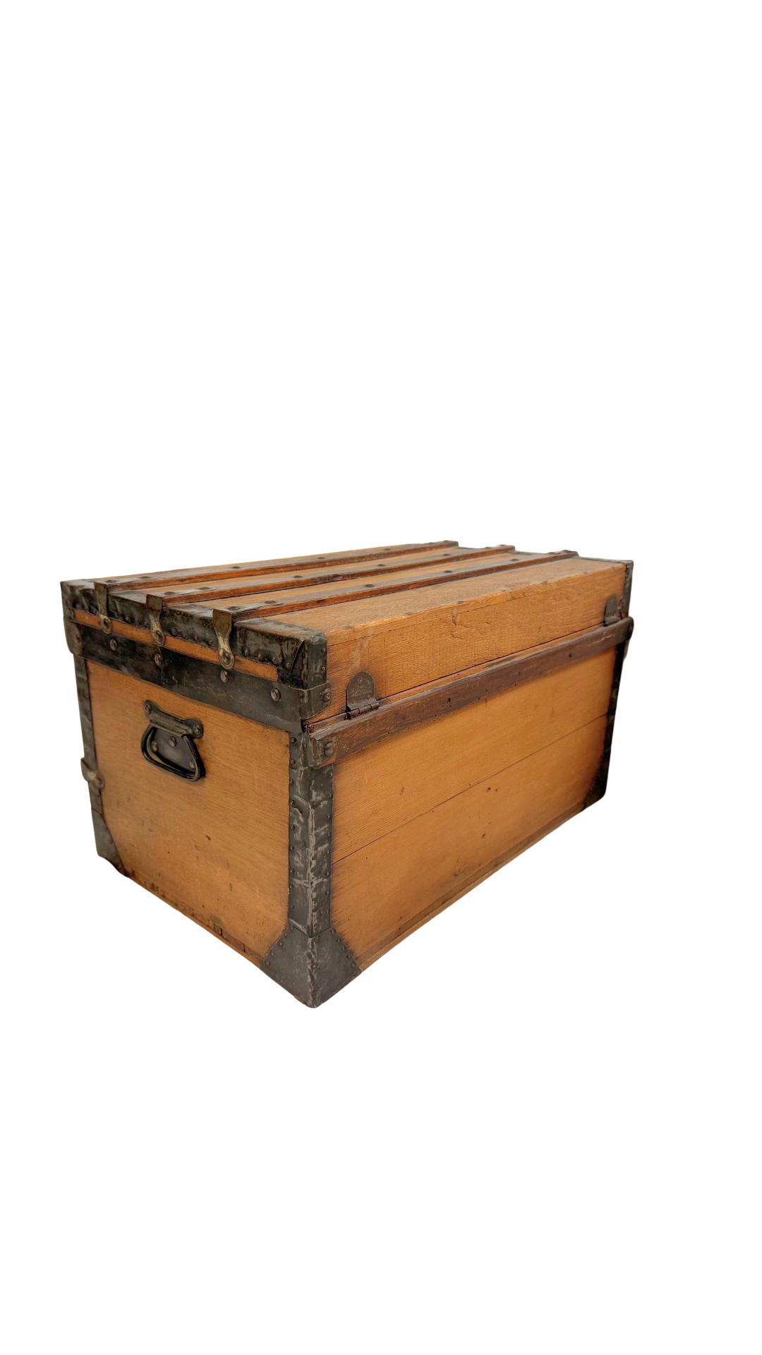 Wooden Steamer Trunk