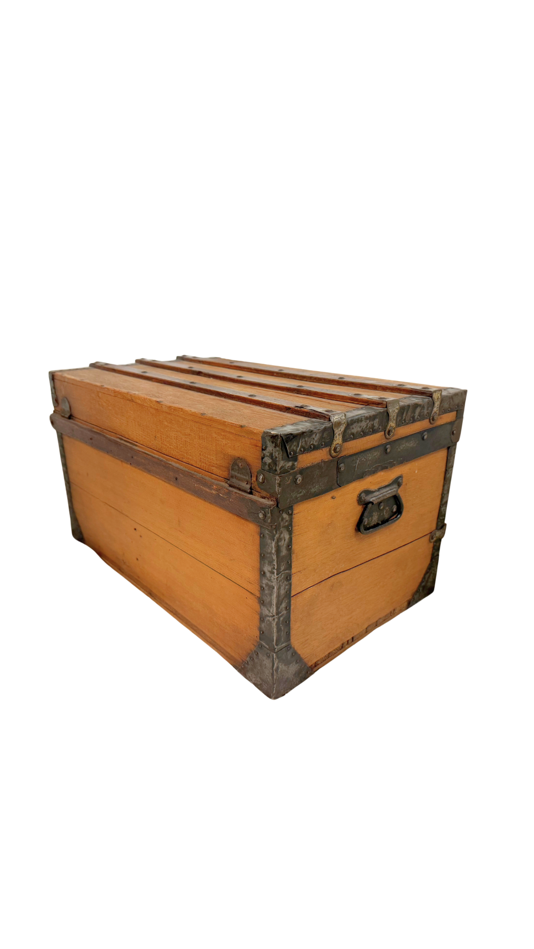 Wooden Steamer Trunk