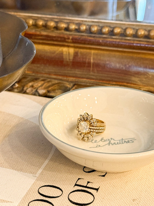 French Oyster Bar Advertising Tray