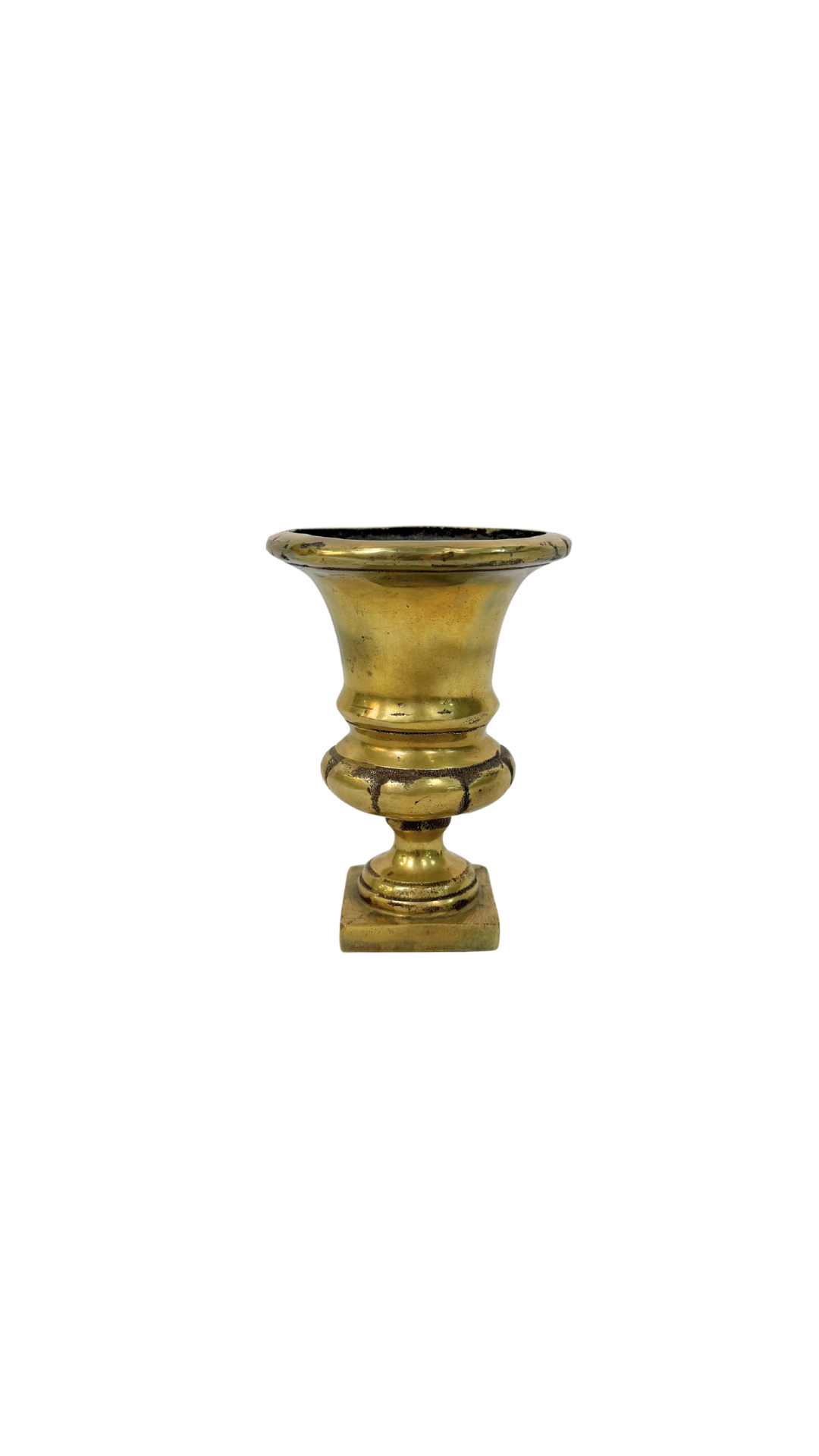 Petite Gilt French Bronze Urn