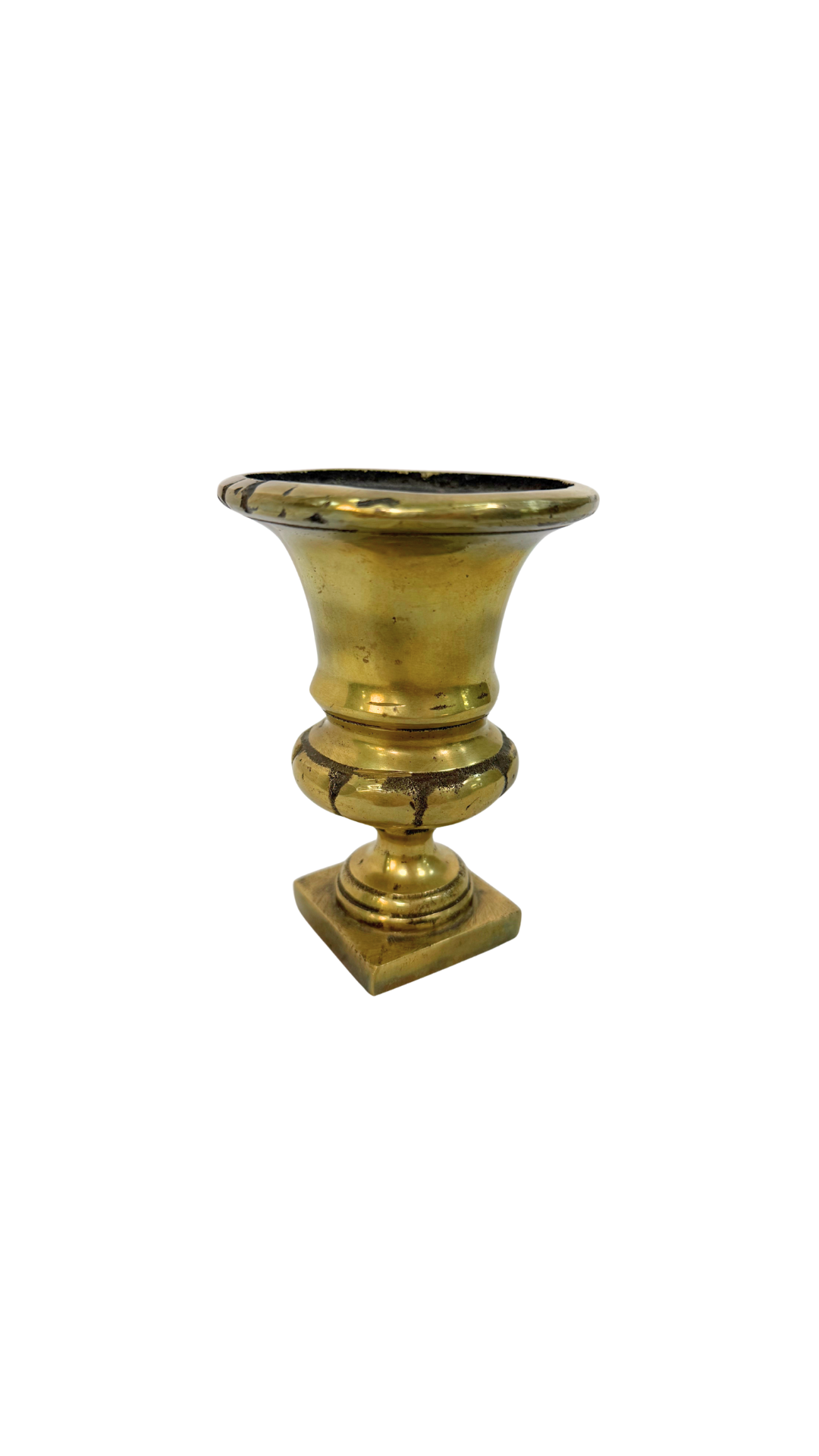 Petite Gilt French Bronze Urn