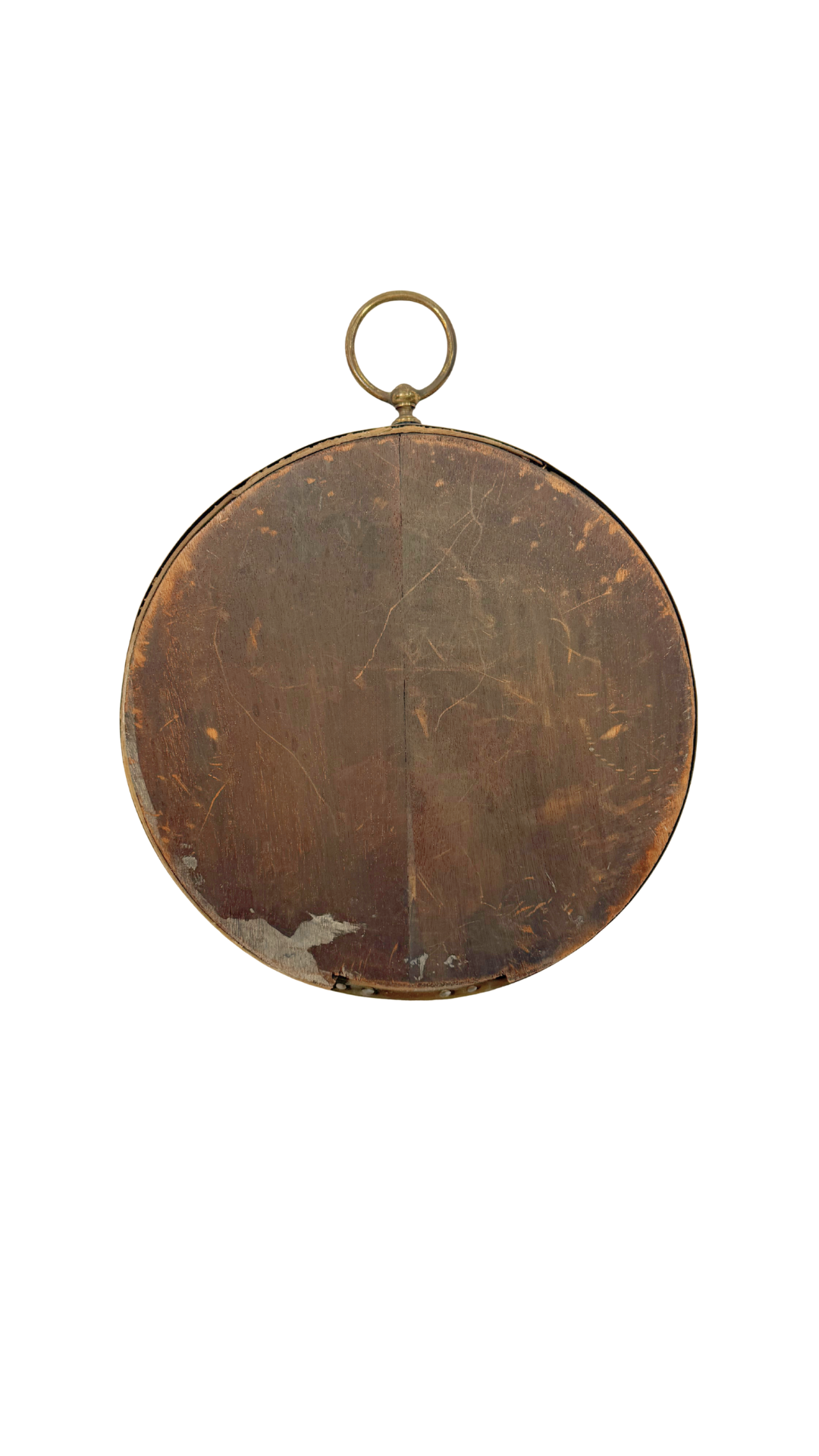 19th-Century French Convex “Butler’s” Mirror
