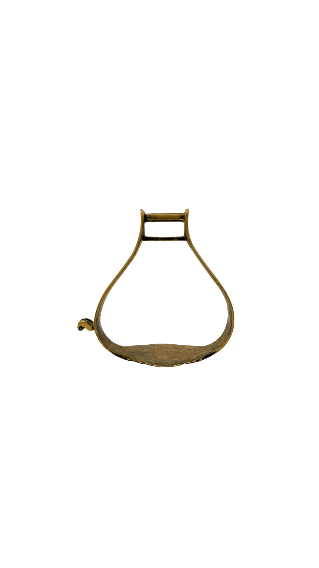 Antique French Brass Stirrup