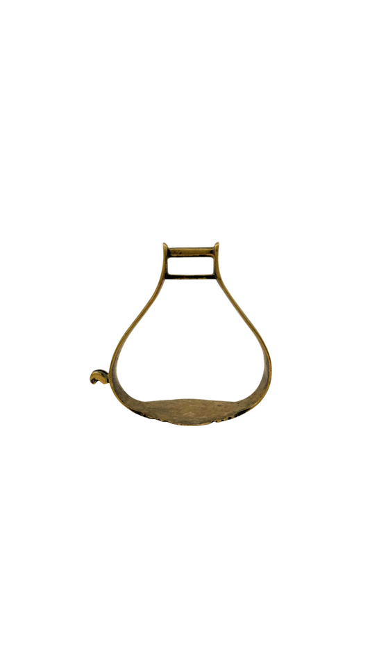Antique French Brass Stirrup