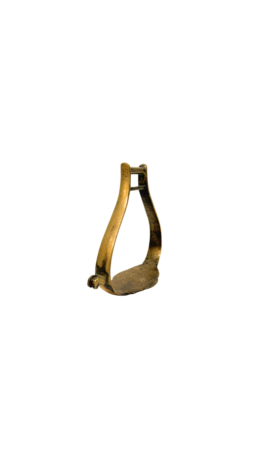 Antique French Brass Stirrup