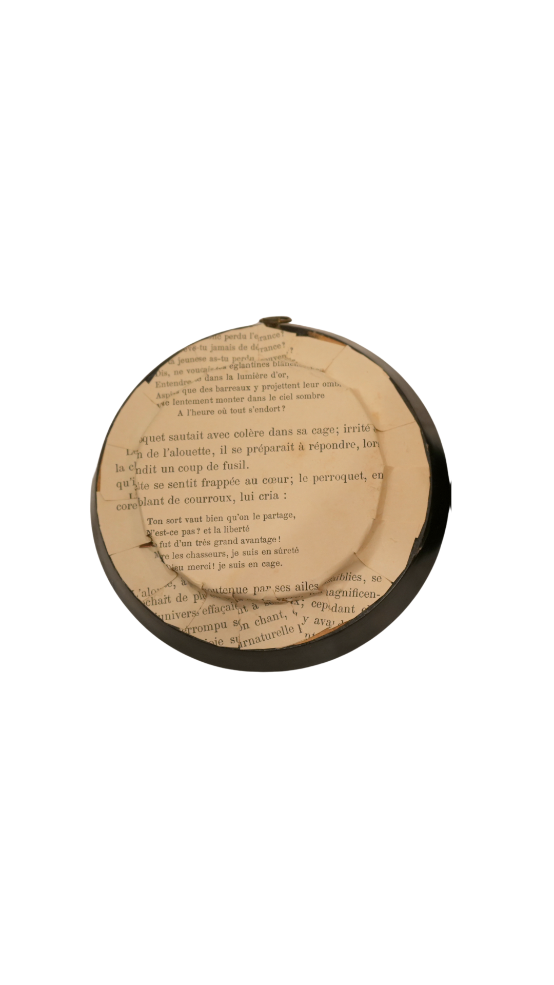 French Wax Seal Impressions in Antique Frame