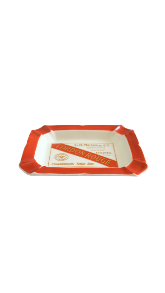 G.H. Mumm Cordon Rouge Champagne Advertising Tray