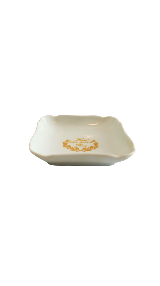 Hôtel San Régis Paris Advertising Dish, Limoges