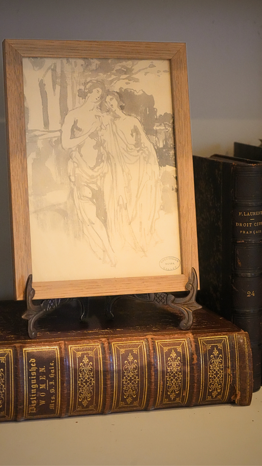 Numa Gillet Figure Study, Atelier Stamp