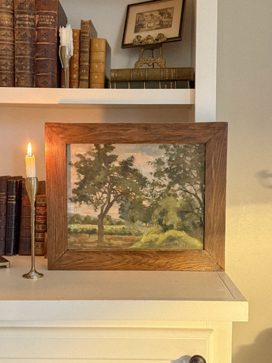 French Landscape Oil Painting