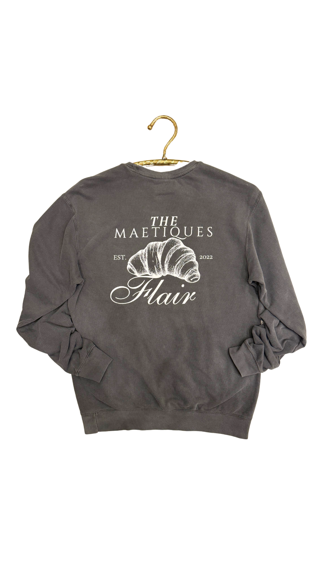 French Croissant Maetiques Crewneck
