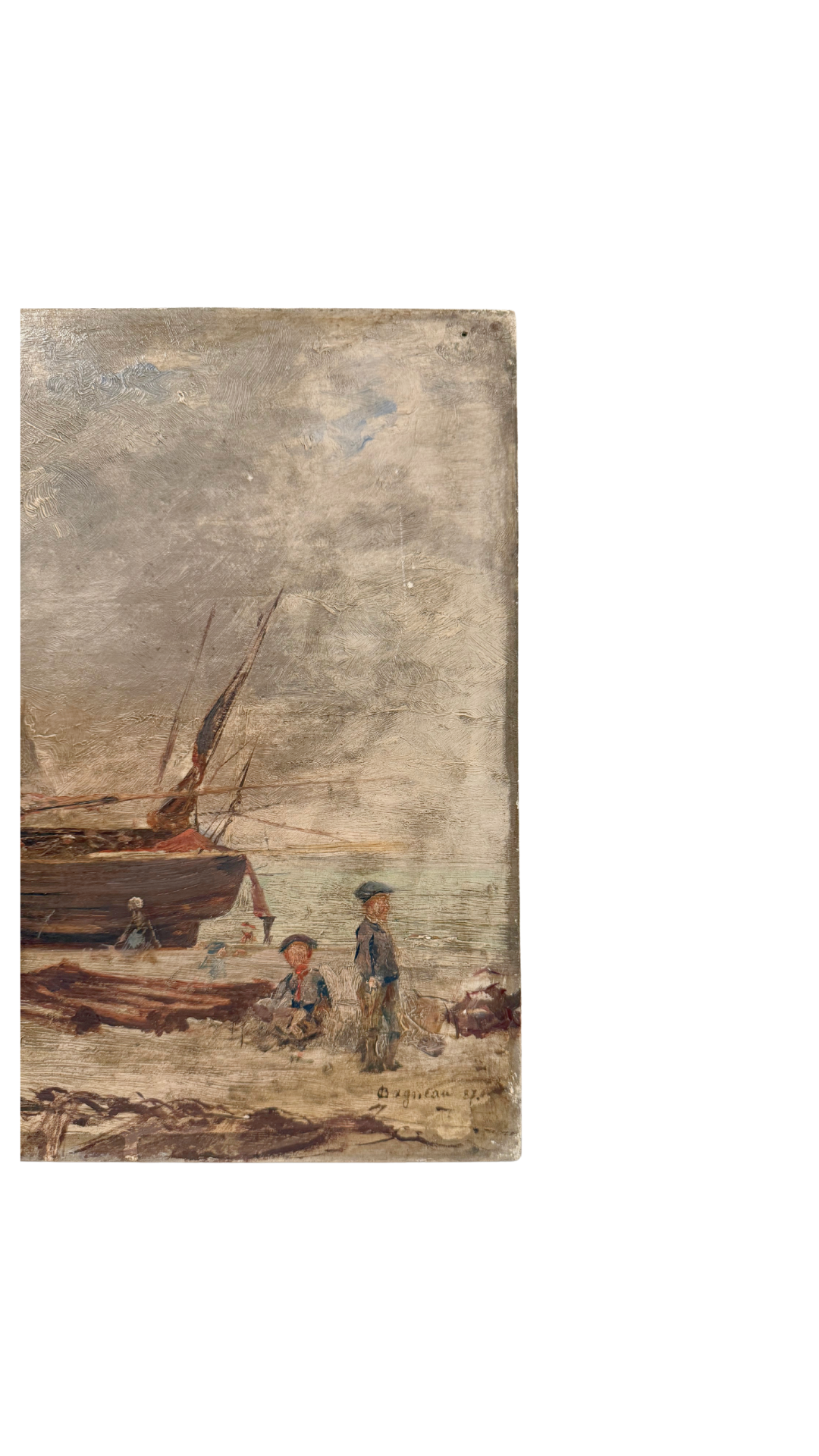 19th C Seaside Painting