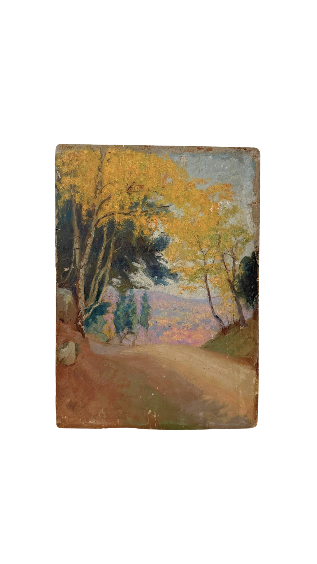 French Dual Sided Painting