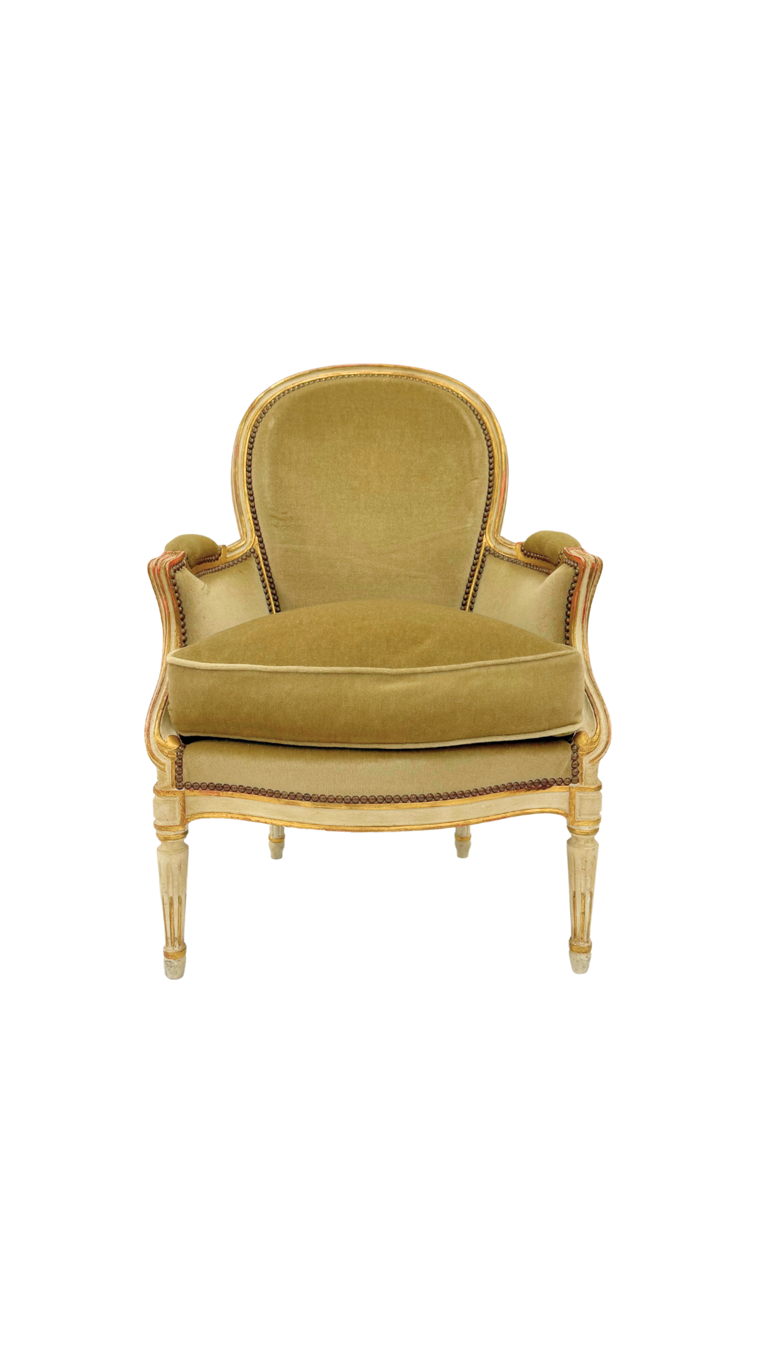 French Louis XVI Bergère Chair