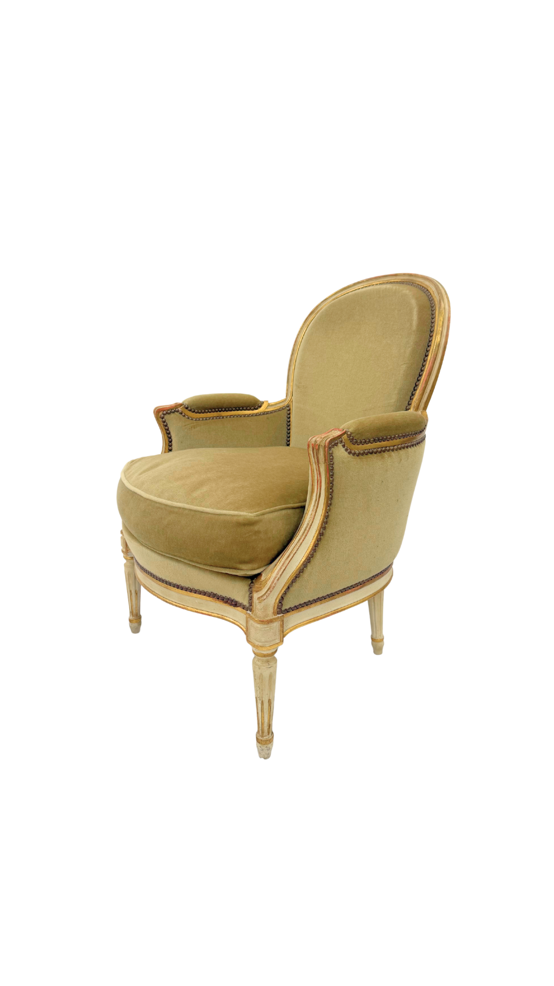 French Louis XVI Bergère Chair