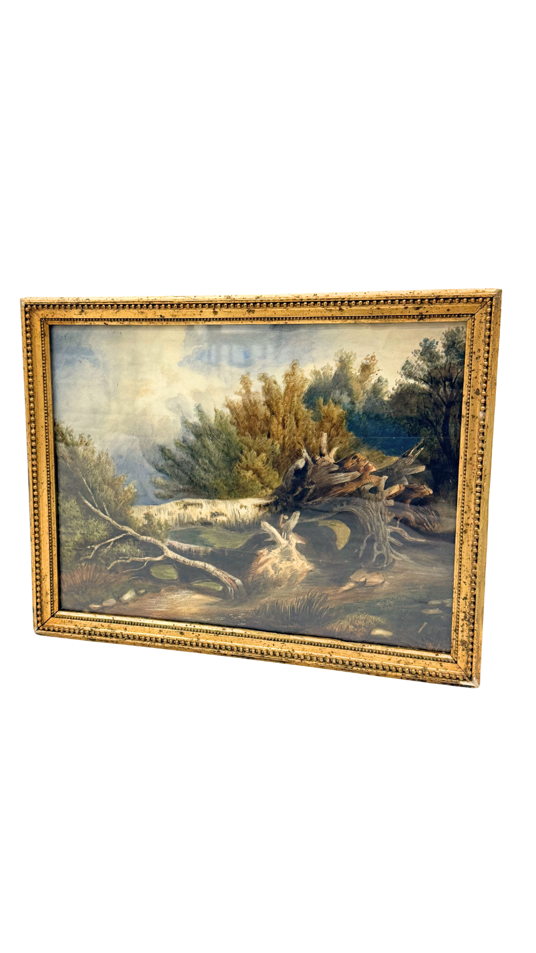 19th C Woodland Painting