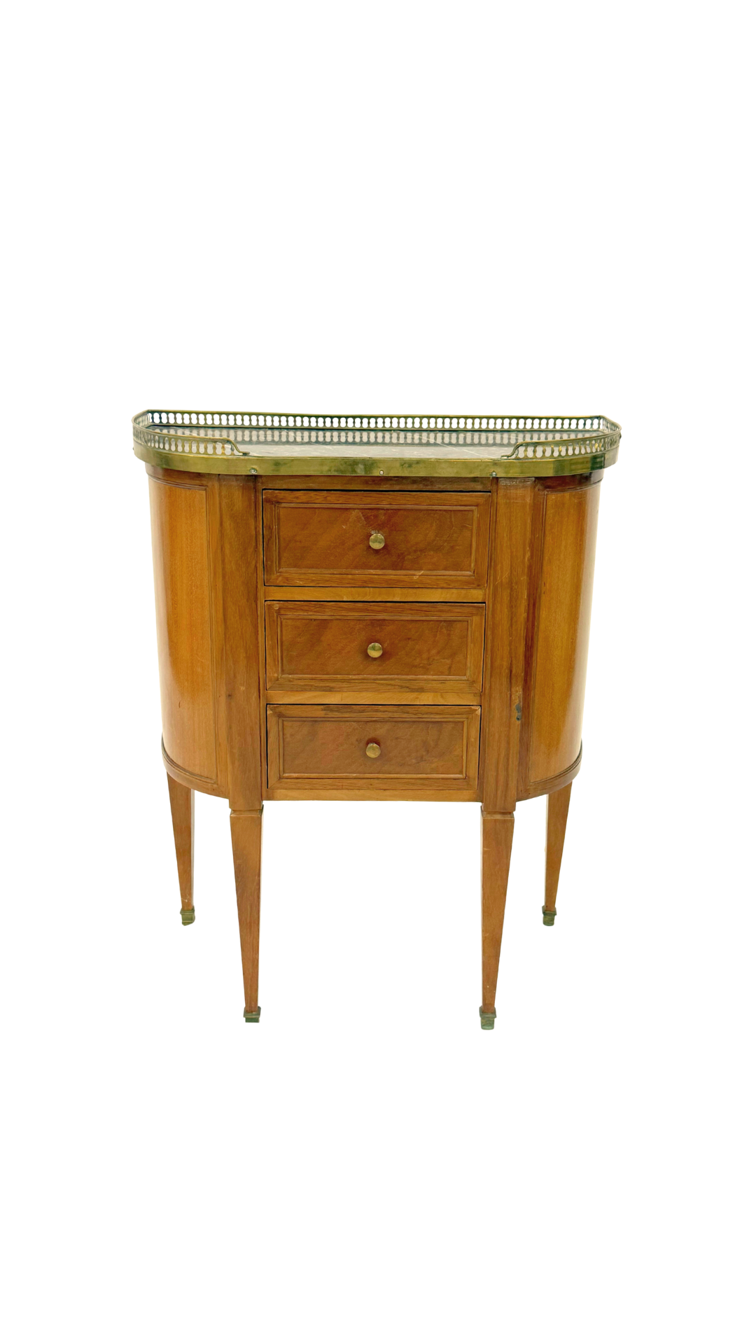 Petite Louis XVI Demilune Chest