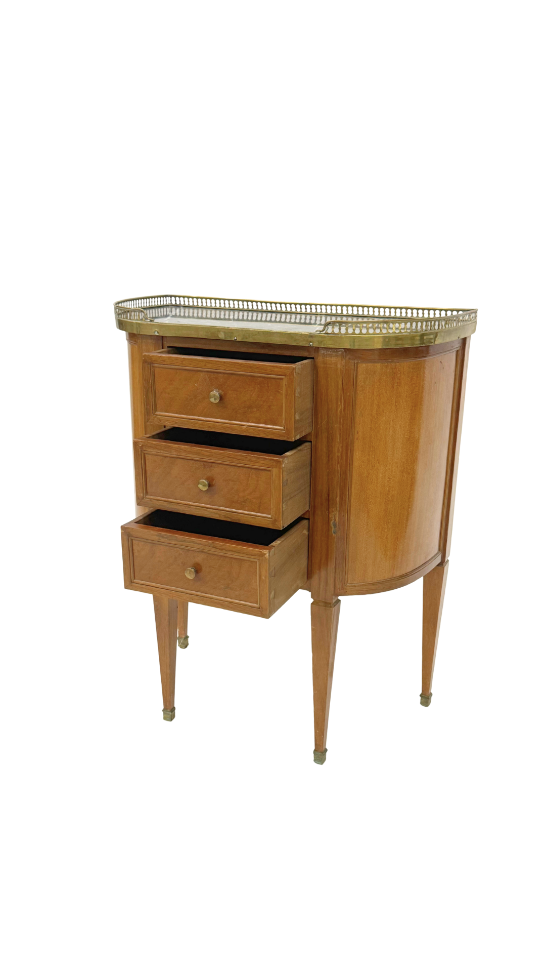 Petite Louis XVI Demilune Chest