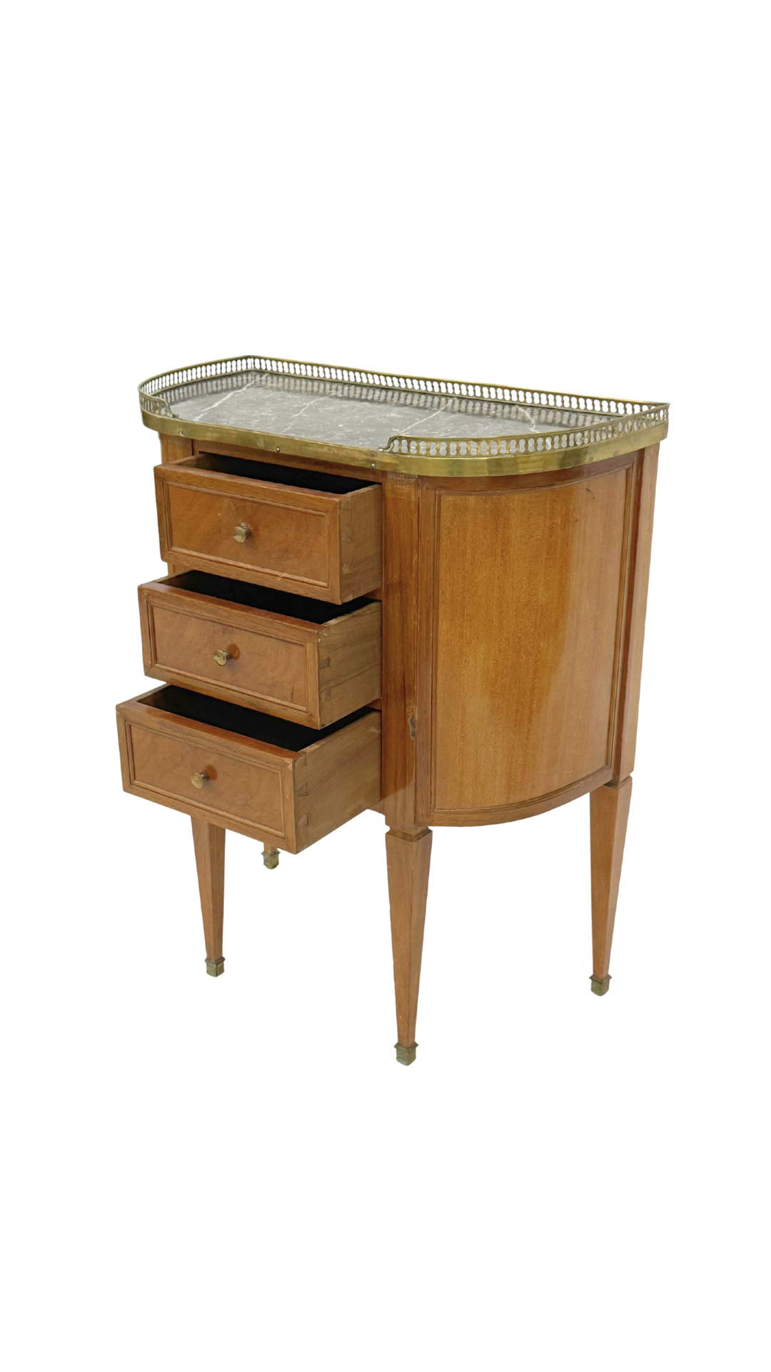 Petite Louis XVI Demilune Chest