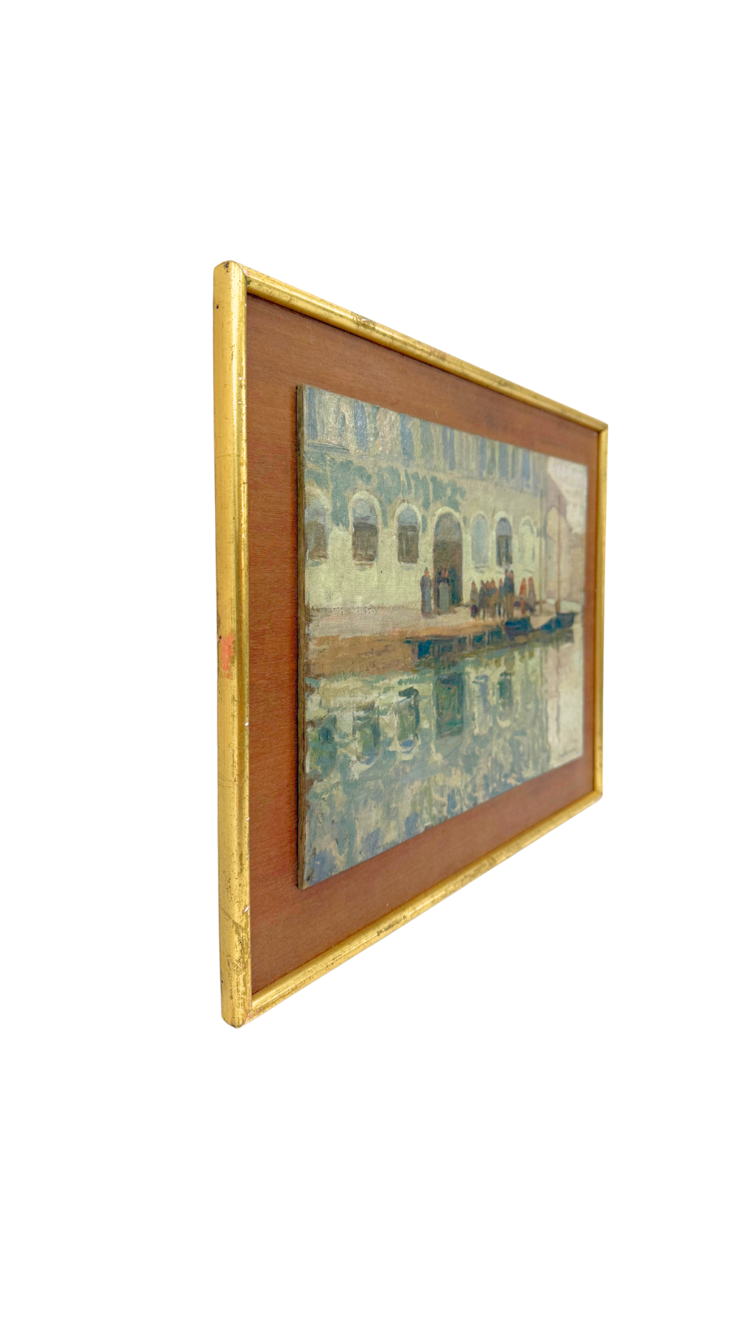 Paynet Dartois Louis Gaston Canal Painting