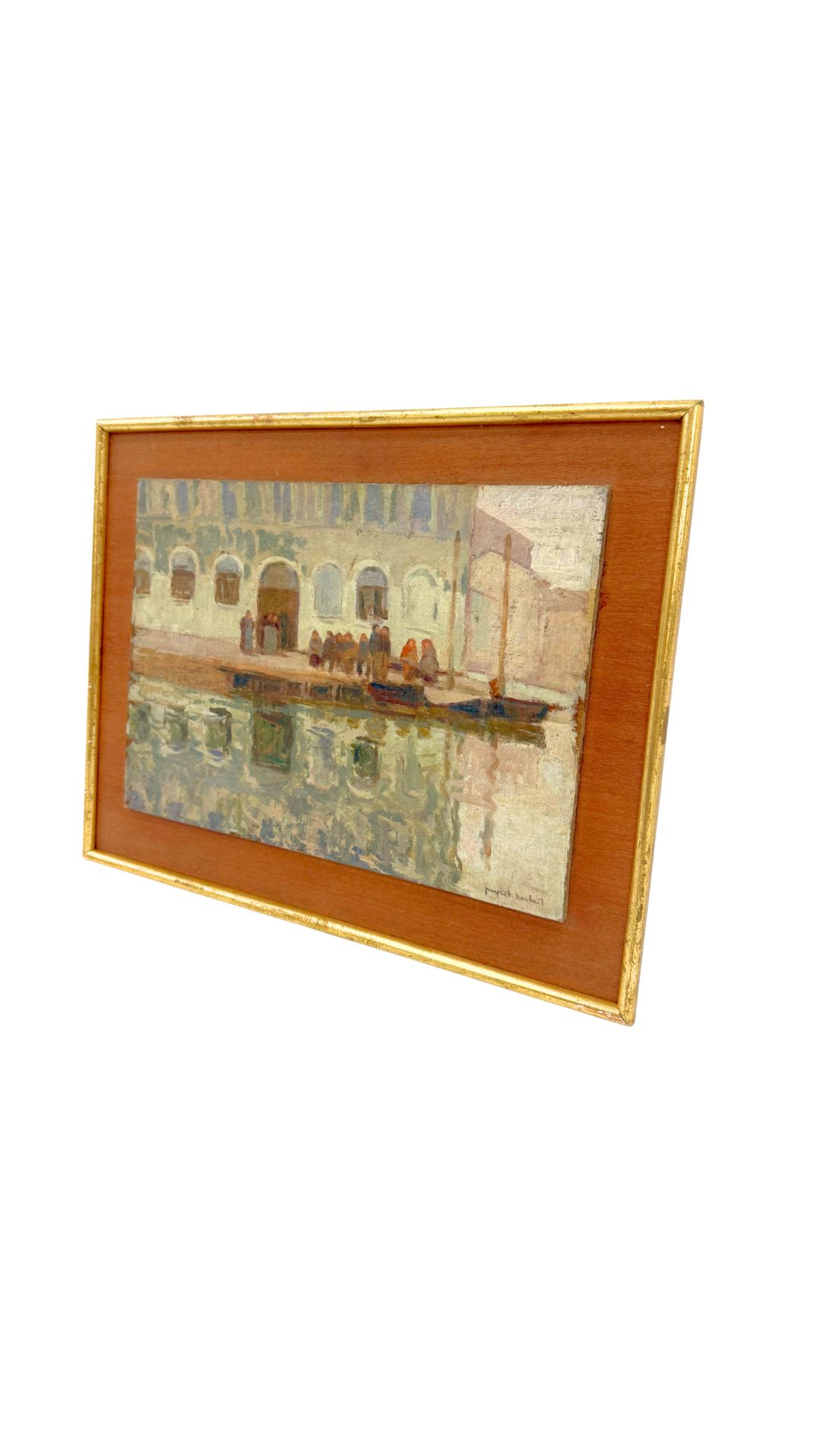 Paynet Dartois Louis Gaston Canal Painting