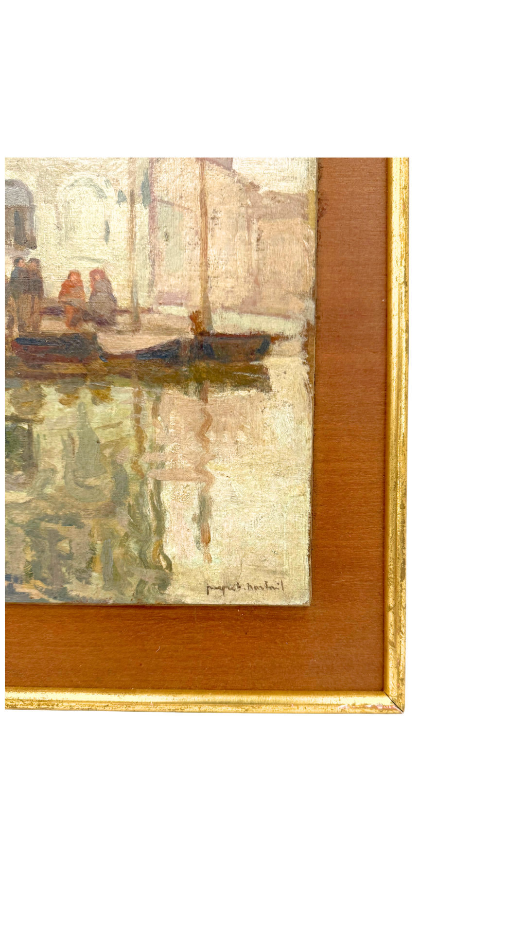 Paynet Dartois Louis Gaston Canal Painting