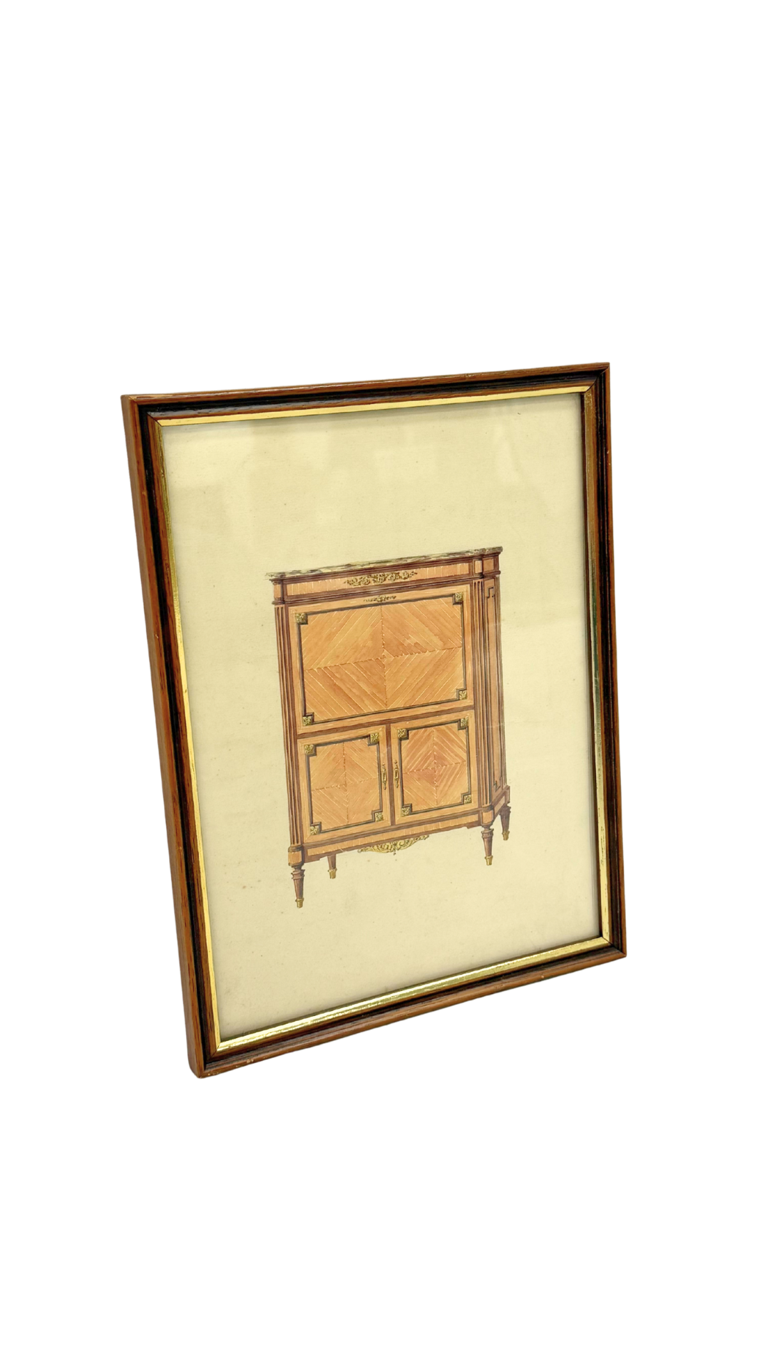 French Cabinet Rendering by B. Engler.