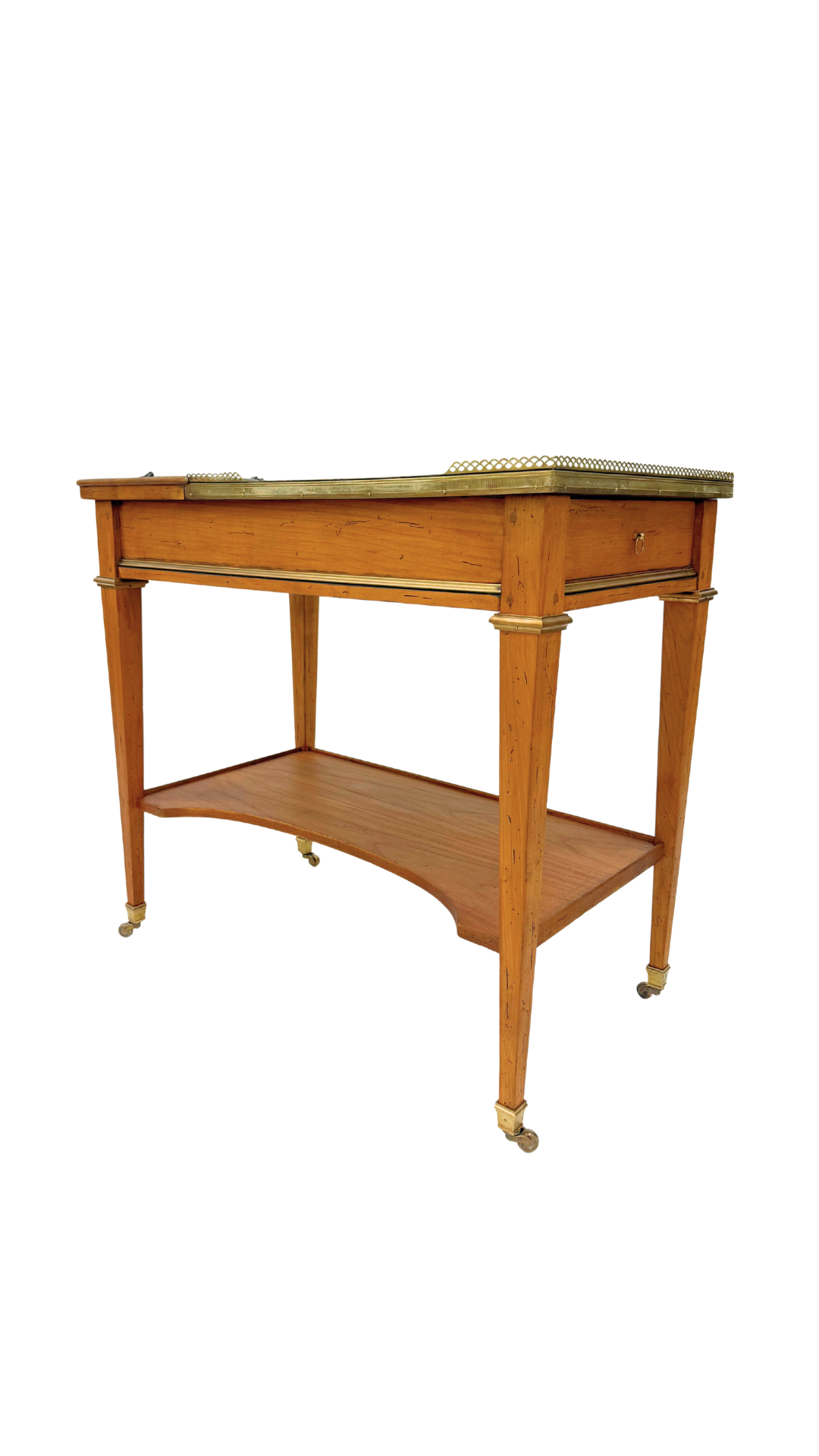 Louis XVI Style Marble Rafraîchissoir Table