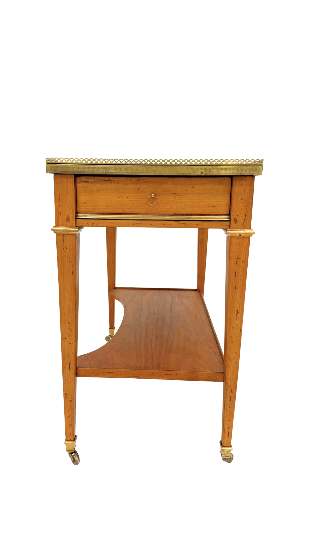 Louis XVI Style Marble Rafraîchissoir Table