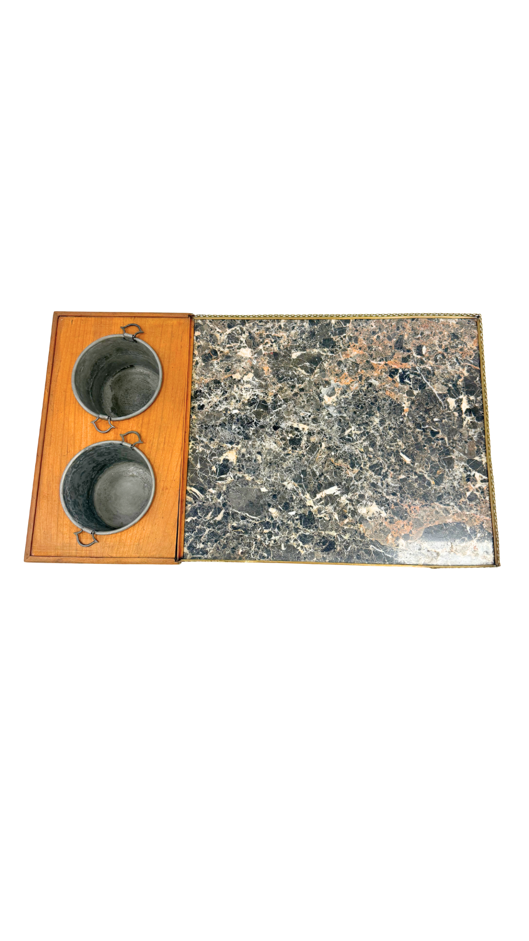 Louis XVI Style Marble Rafraîchissoir Table
