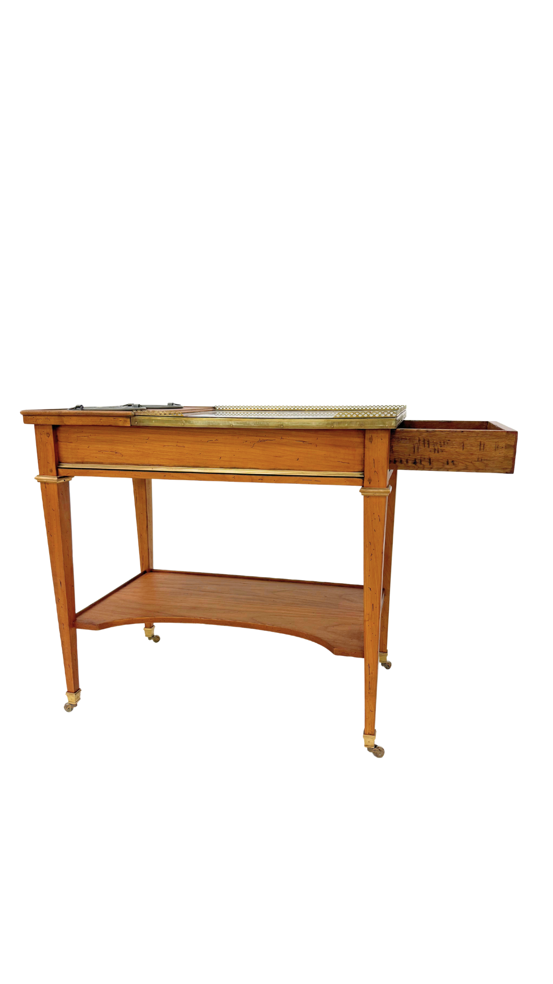 Louis XVI Style Marble Rafraîchissoir Table