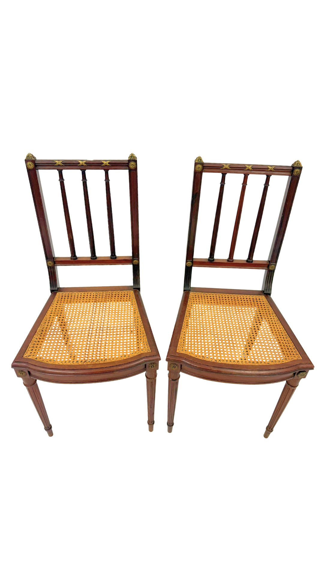 Pair of Antique Louis XVI Side Chairs