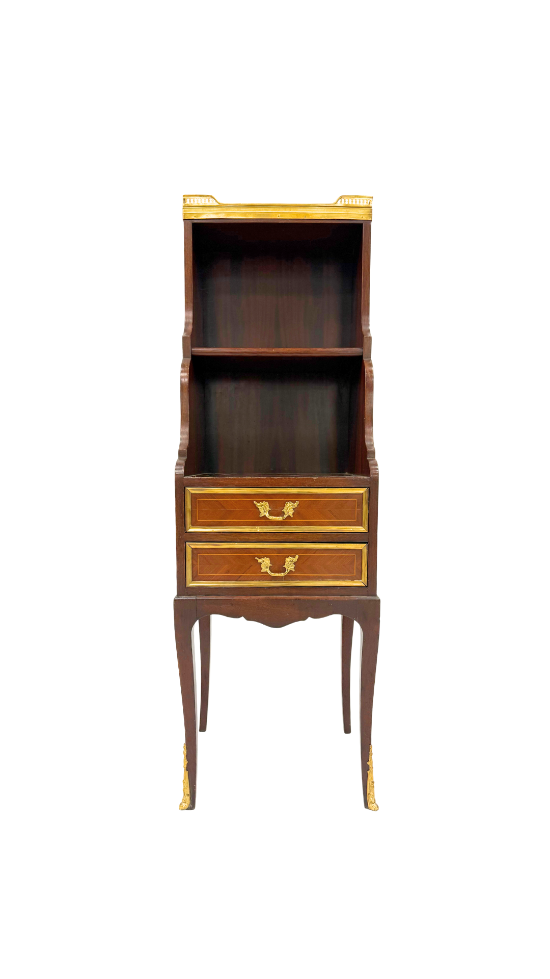 Petite Louis XV Mahagany Étagère