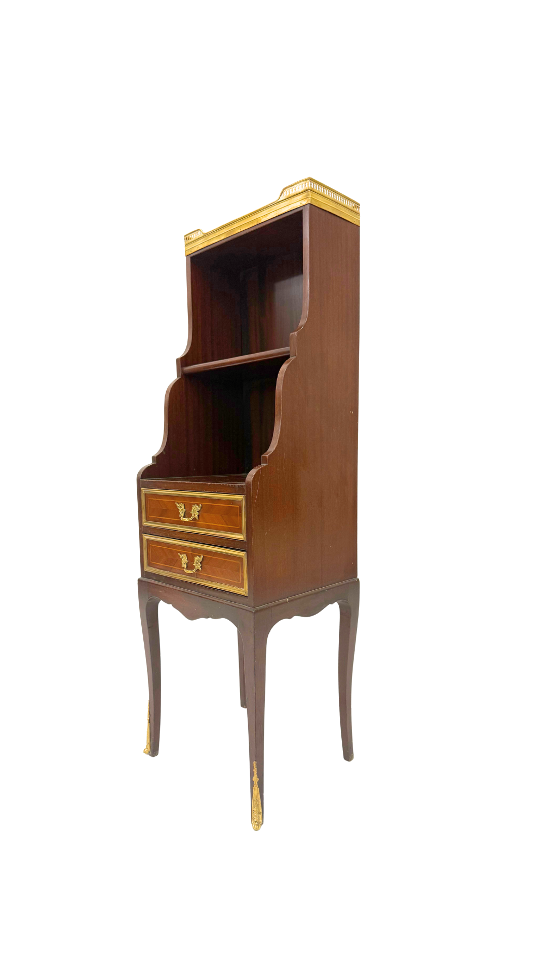 Petite Louis XV Mahagany Étagère