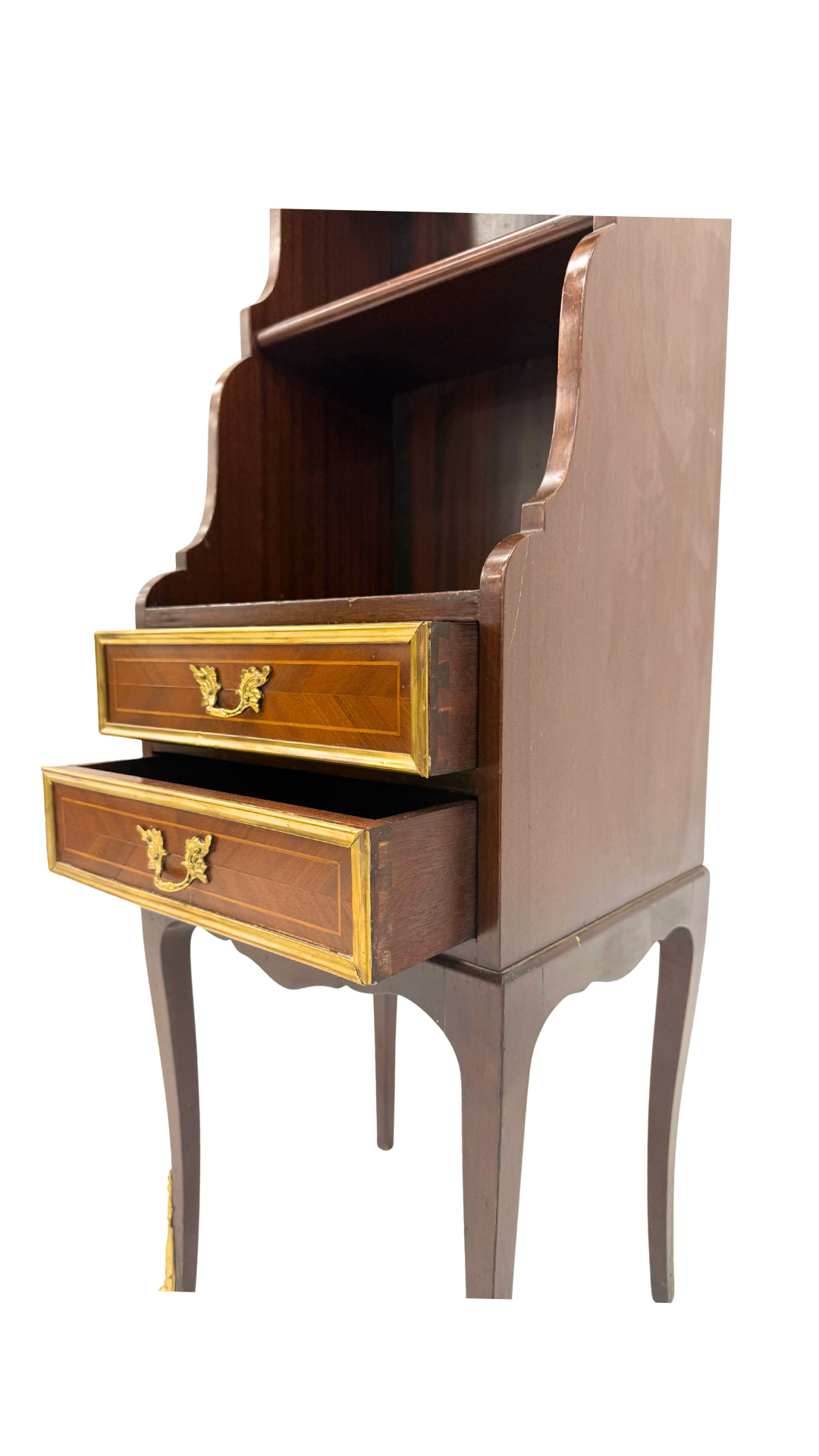 Petite Louis XV Mahagany Étagère