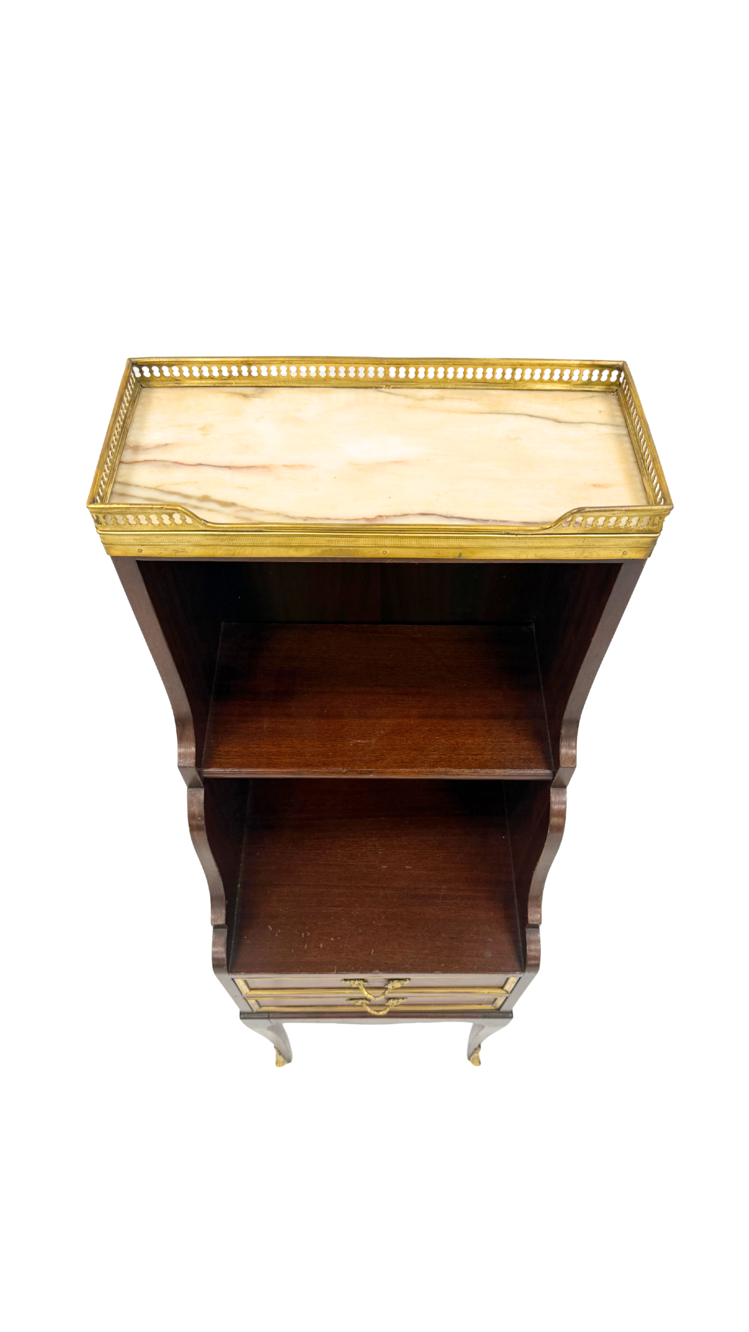 Petite Louis XV Mahagany Étagère