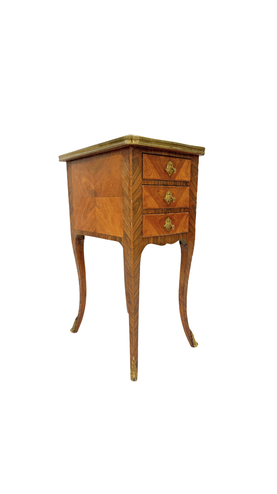 Petite Louis XV Style Parquetry Table