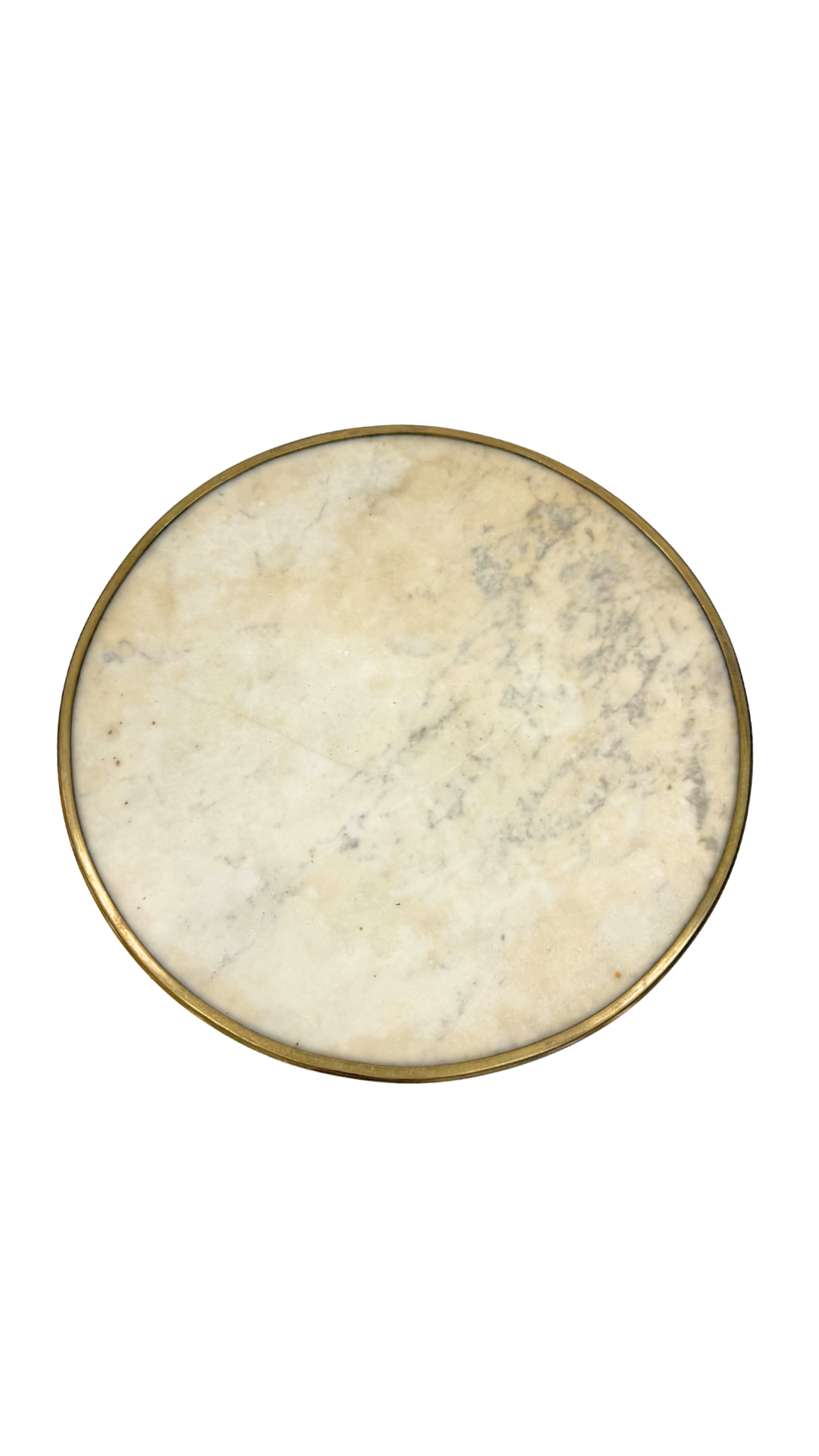 French Louis XVI Style Marble-Top Jardinière Table