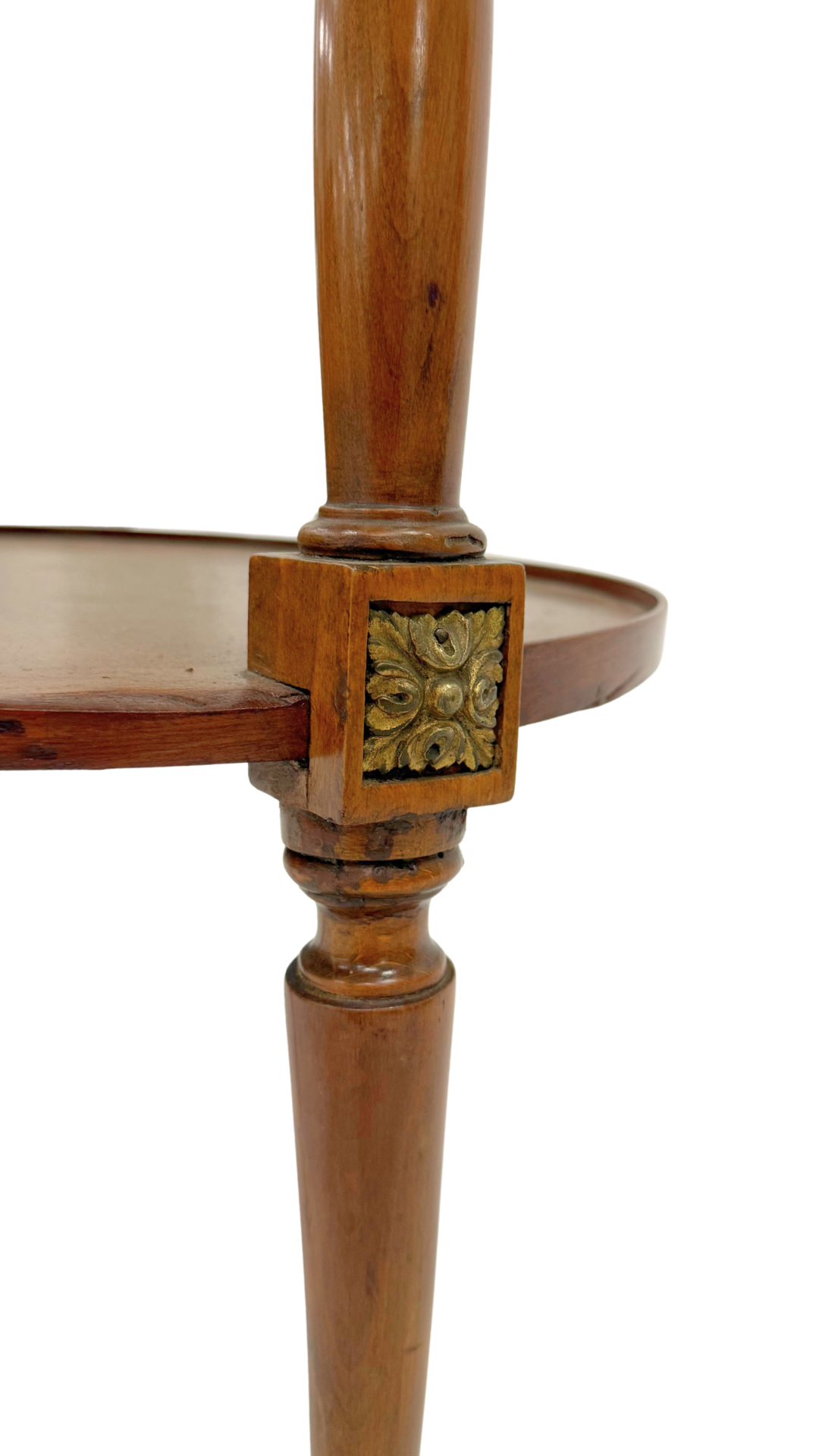 French Louis XVI Style Marble-Top Jardinière Table