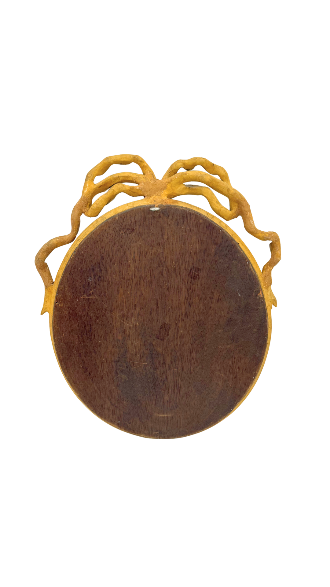 Antique French Giltwood Ribbon Mirror