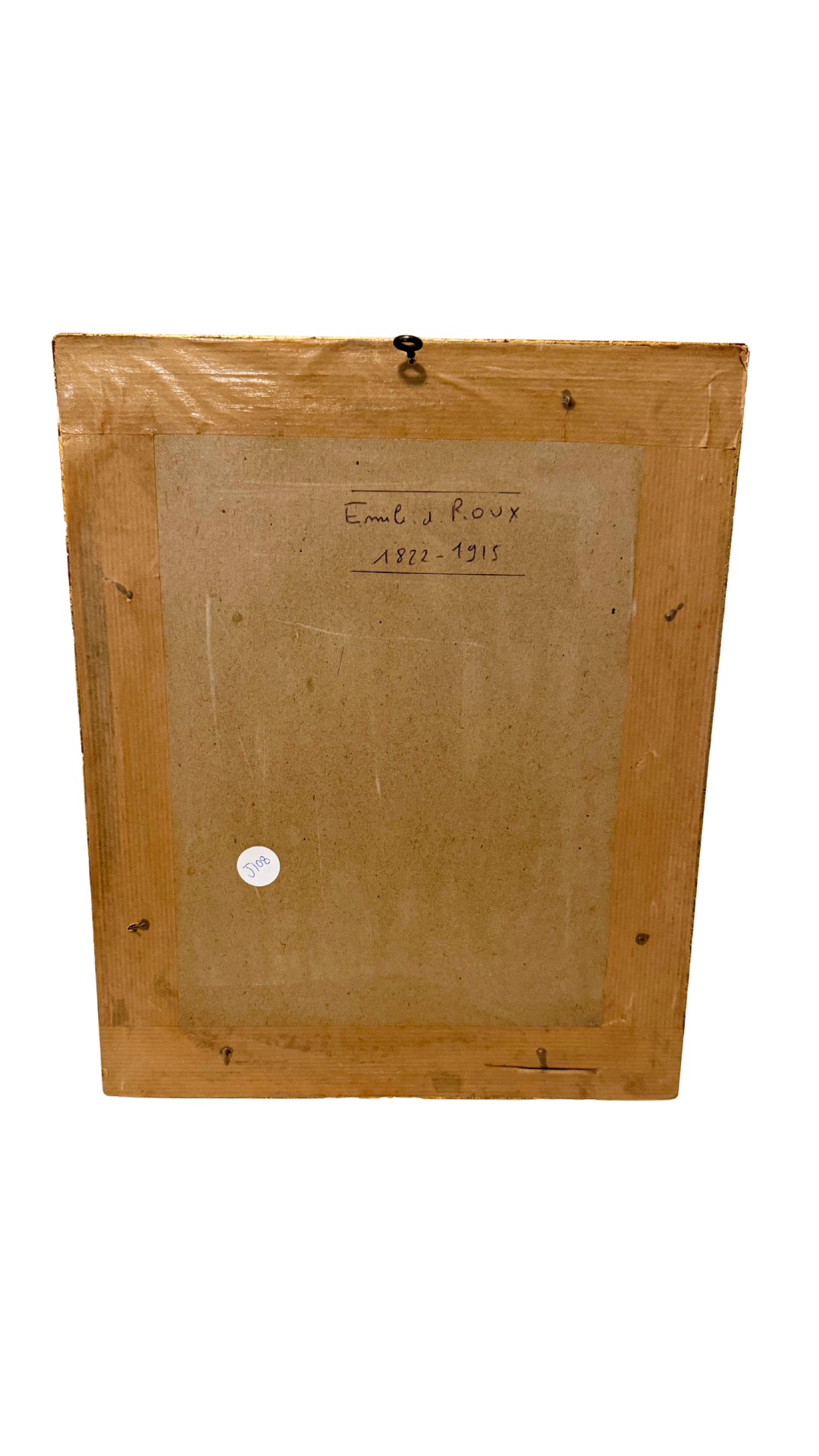19th-Century Watercolor by Émile Roux – Cornedo, Italy (1852)