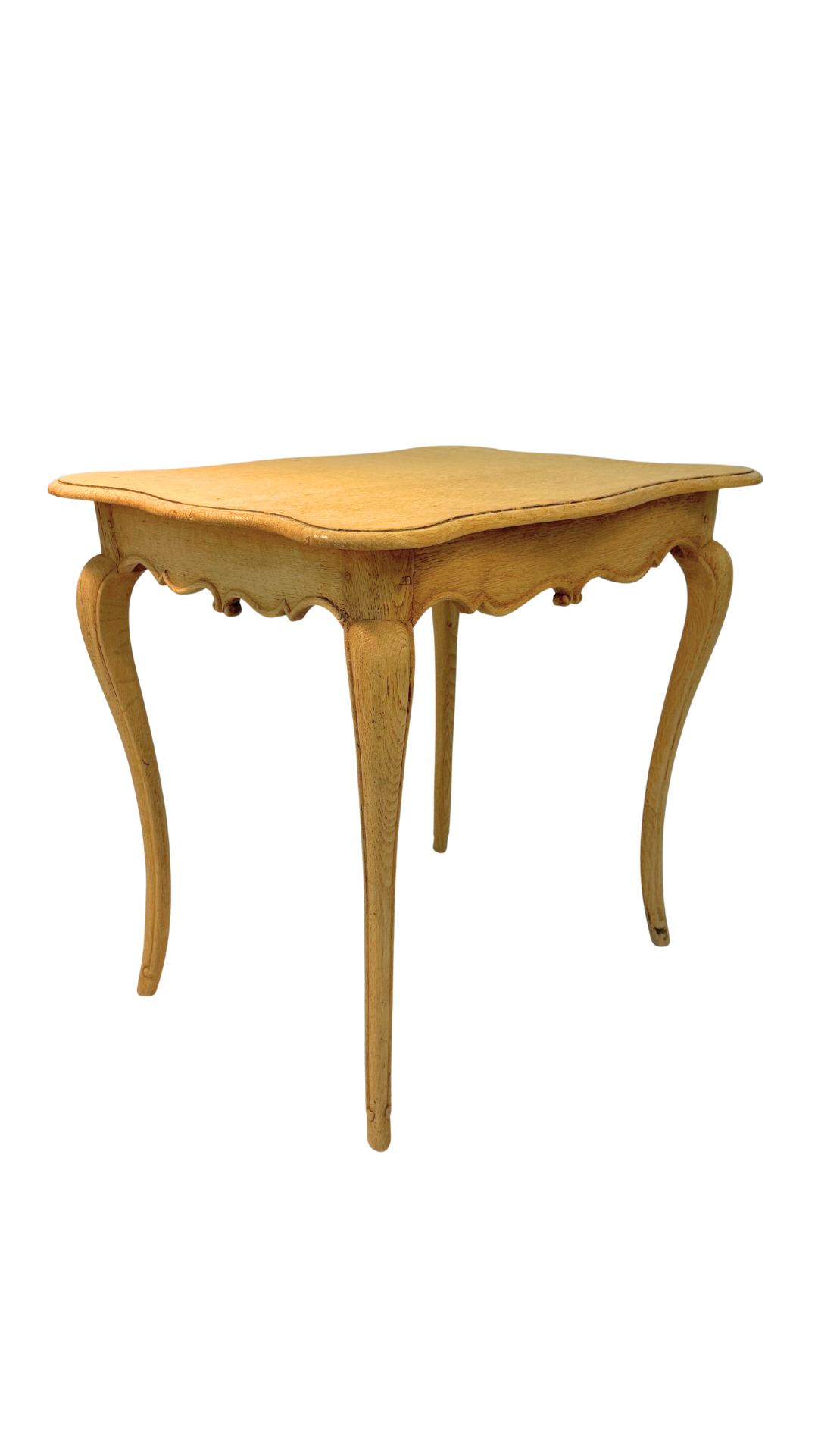 Bleached Oak French Provincial Table