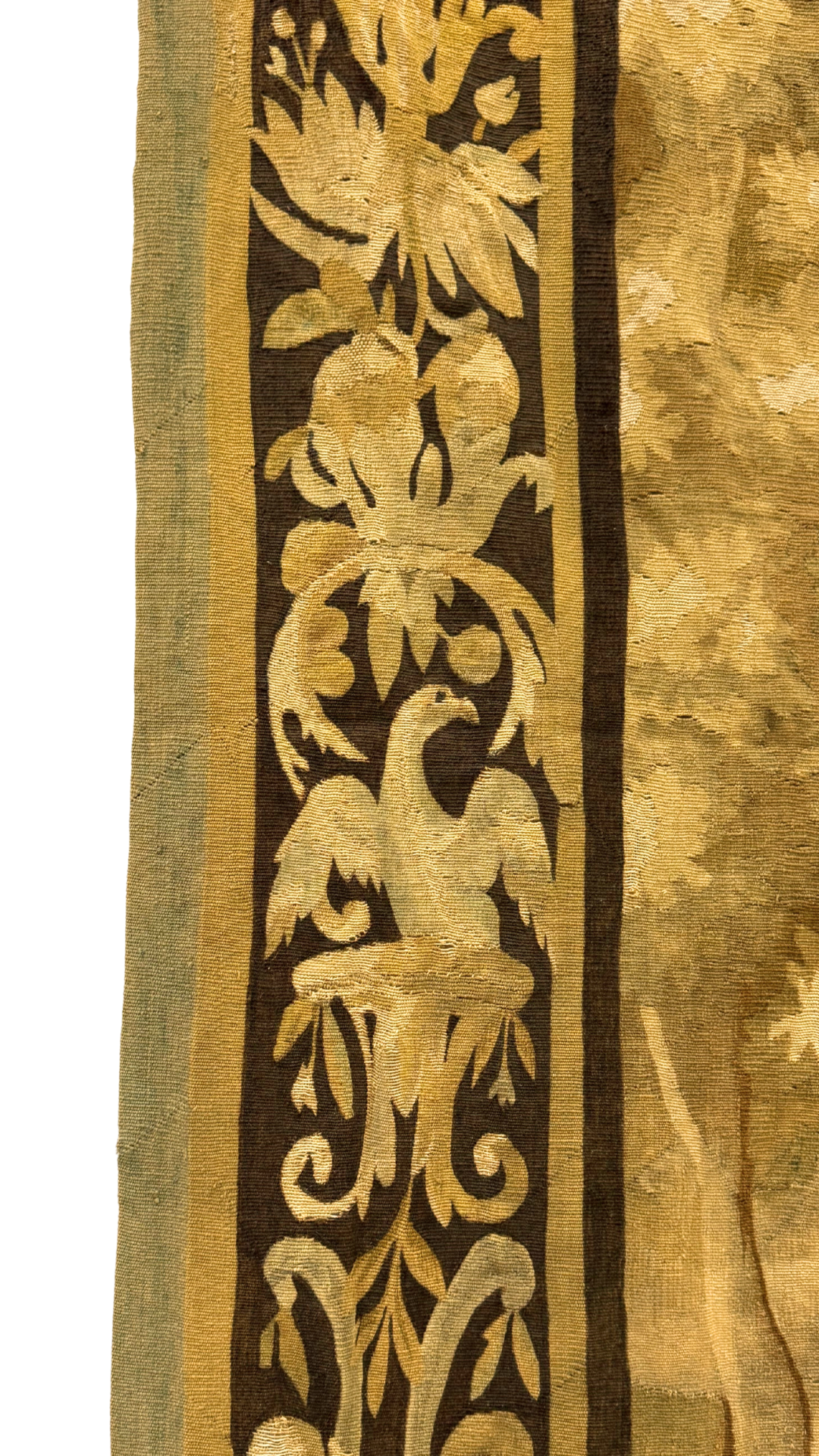 18th-Century French Aubusson Verdure Tapestry