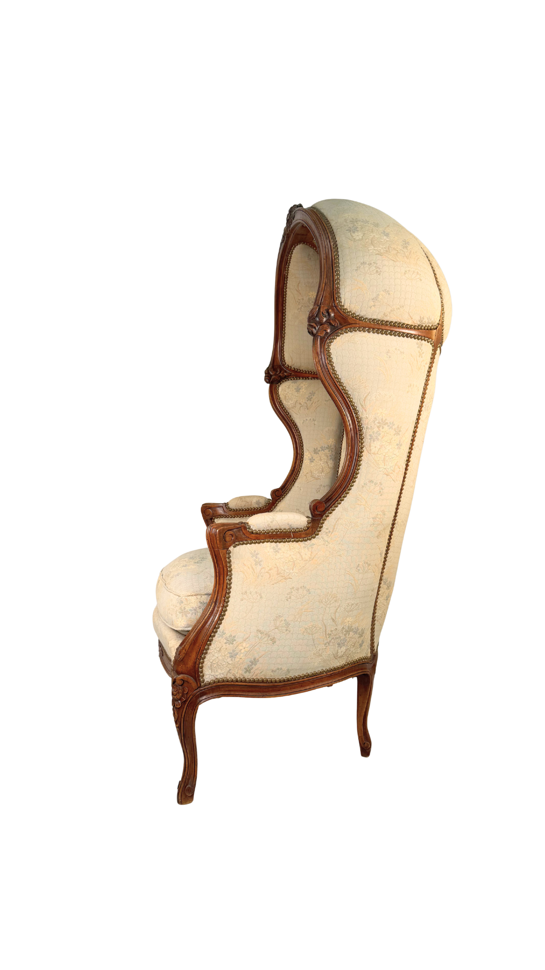 19th-Century French Canopy Porter’s Chair