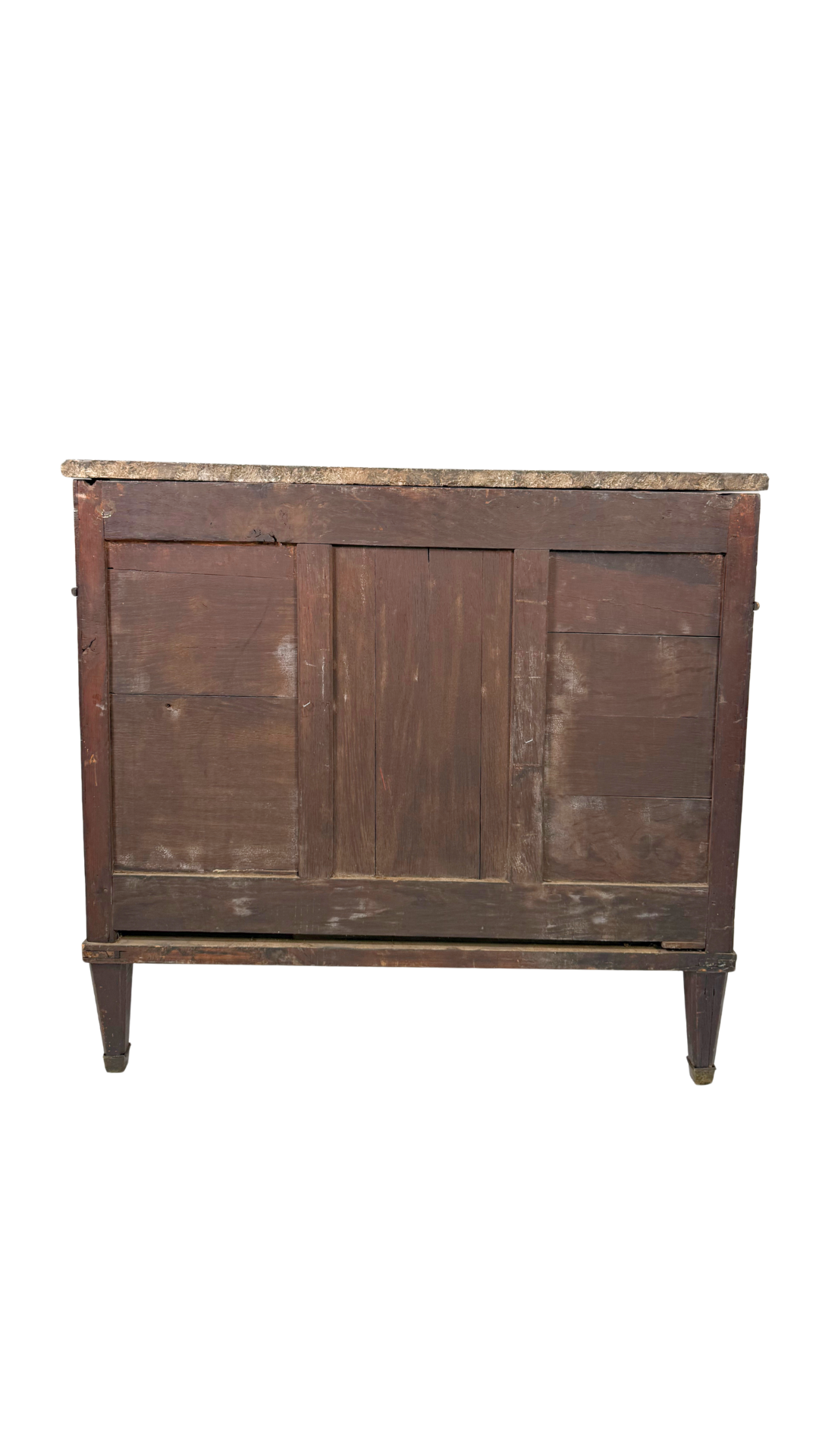 French Directoire Mahogany Commode with Marble Top