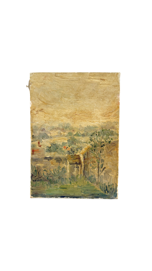 Impressionist Landscape Oil on Canvas
